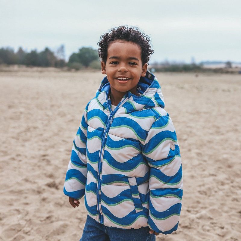 Your Wishes - Sway Puffer Coat - Winterjas - Blauw