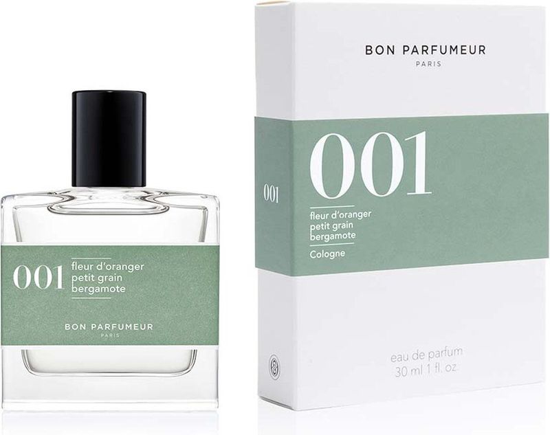 Bon Parfumeur - Eau de Cologne Intense 001 - Geur - 30 ml - Sinaasappelbloesem en Bergamot