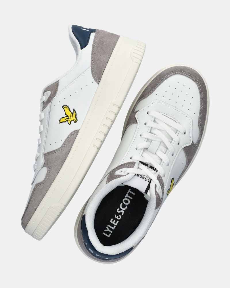 Lyle & Scott Culross Lage sneakers  - wit