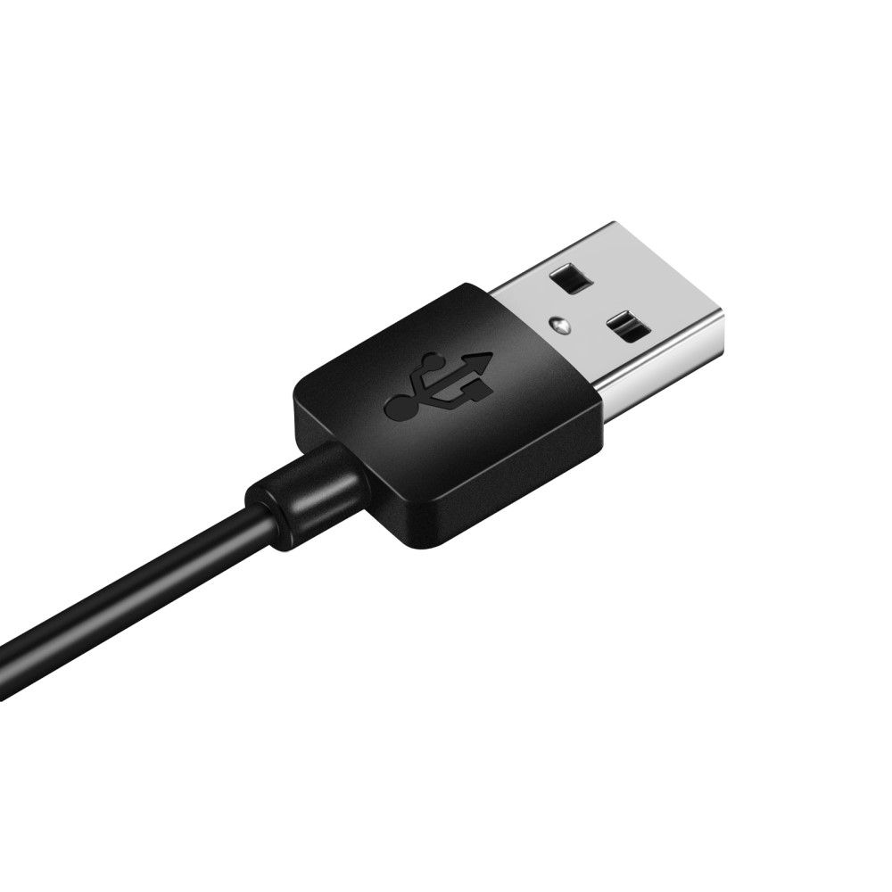 (1m) Garmin Instinct USB Ladekabel Ladegerät Clip - Schwarz
