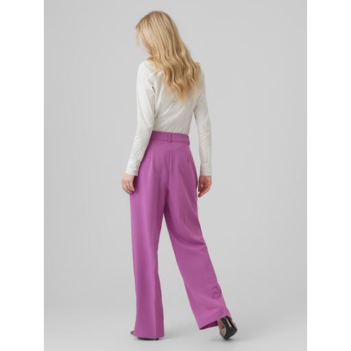 Vero Moda Zelda Højtaljede Bukser, Radiant Orchid, 42/L32