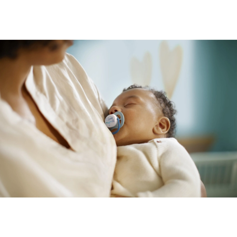 Philips Avent Schnuller ultra air SCF08001 Collection Happy 0-6m Boy MamaBoat im Doppelpack