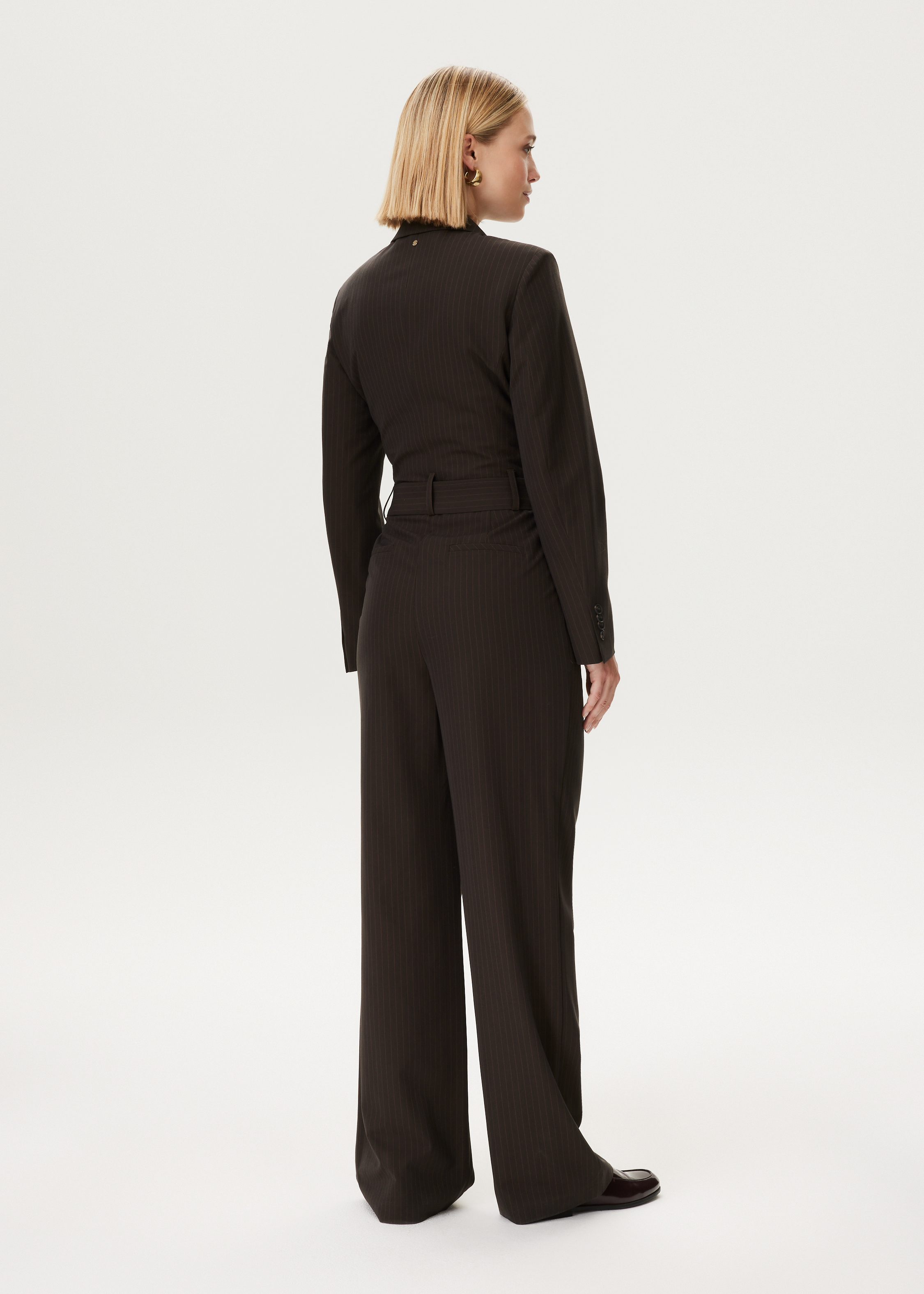 Jumpsuit pinstripe