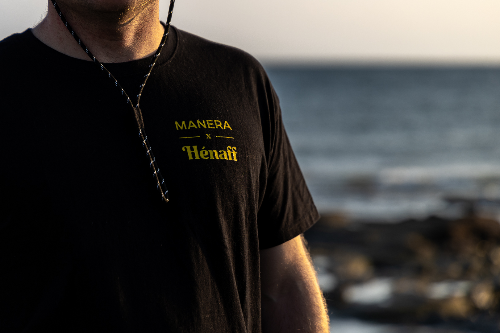 Manera T-shirts - Henaff Black
