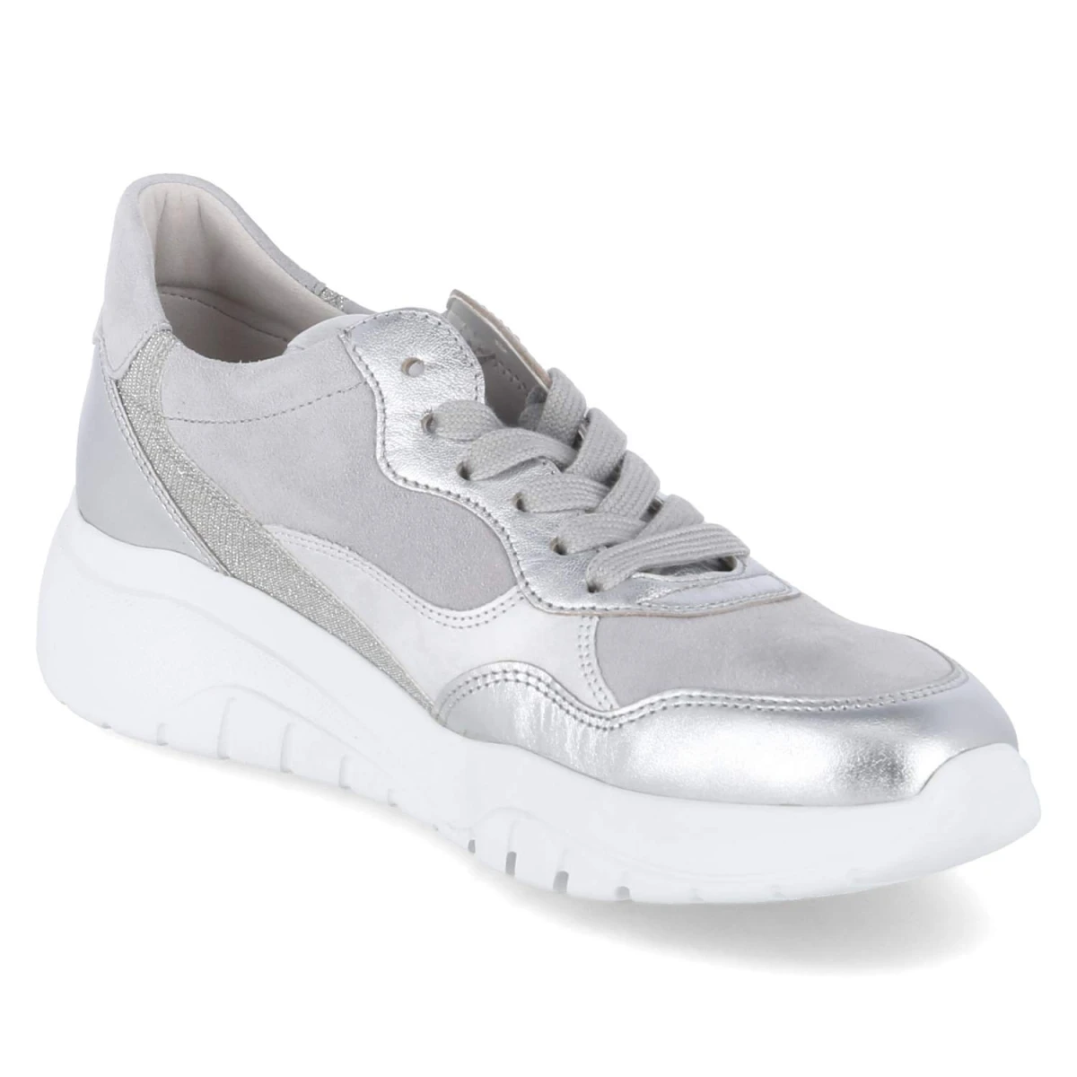 GaborLow Sneaker - silber kombi