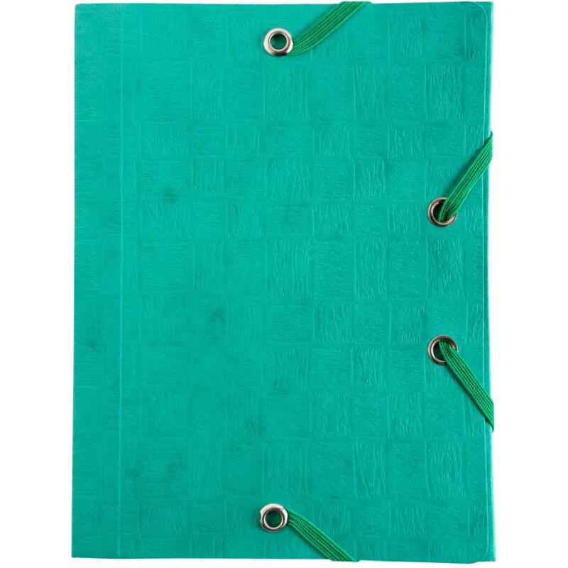 Chemise à élastique 3 rabats Scotten 425 g/m2 - Pocket 12 x 16cm