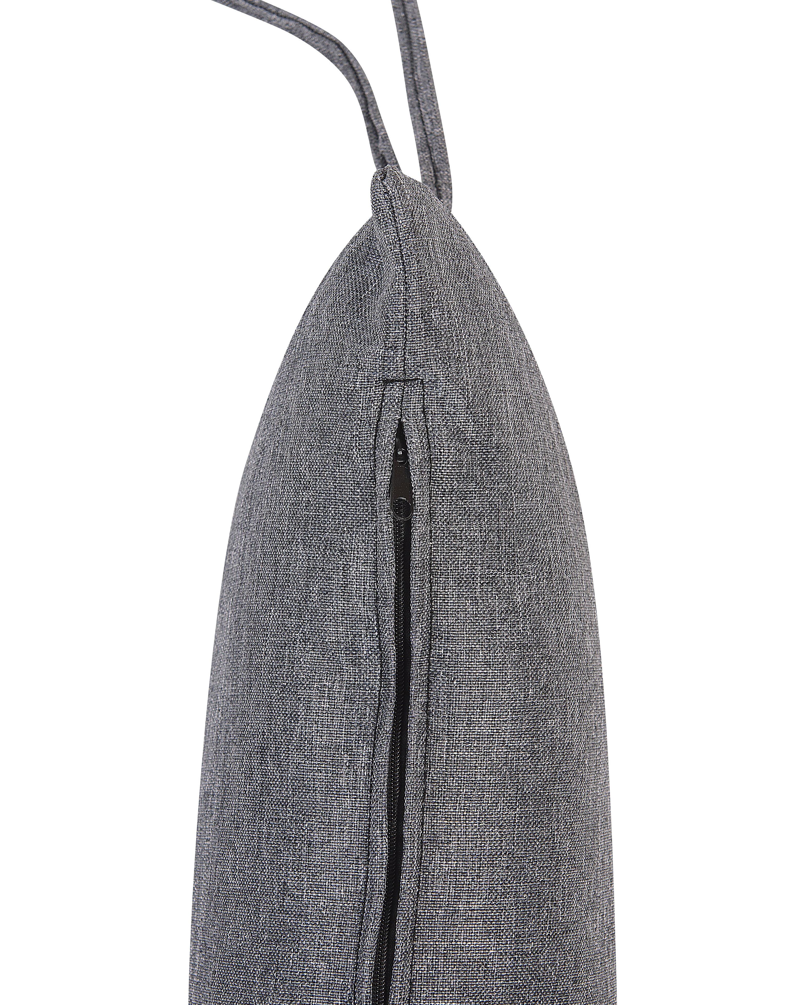 Hangstoel met standaard PINETO PE rotan Grijs