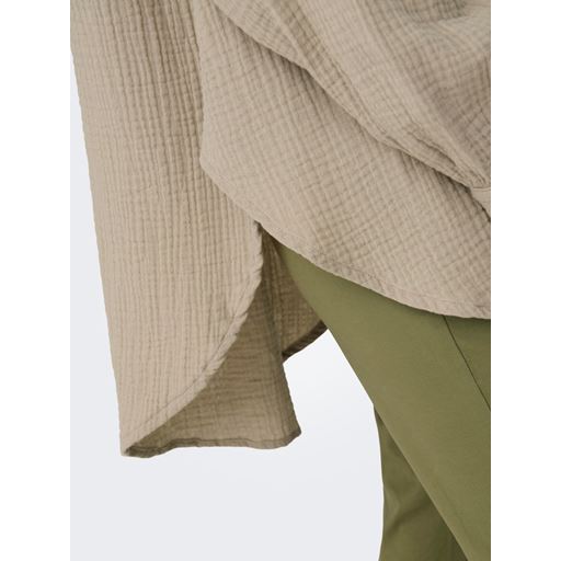 ONLY Thyra Oversized Skjorte, Oxford Tan, L