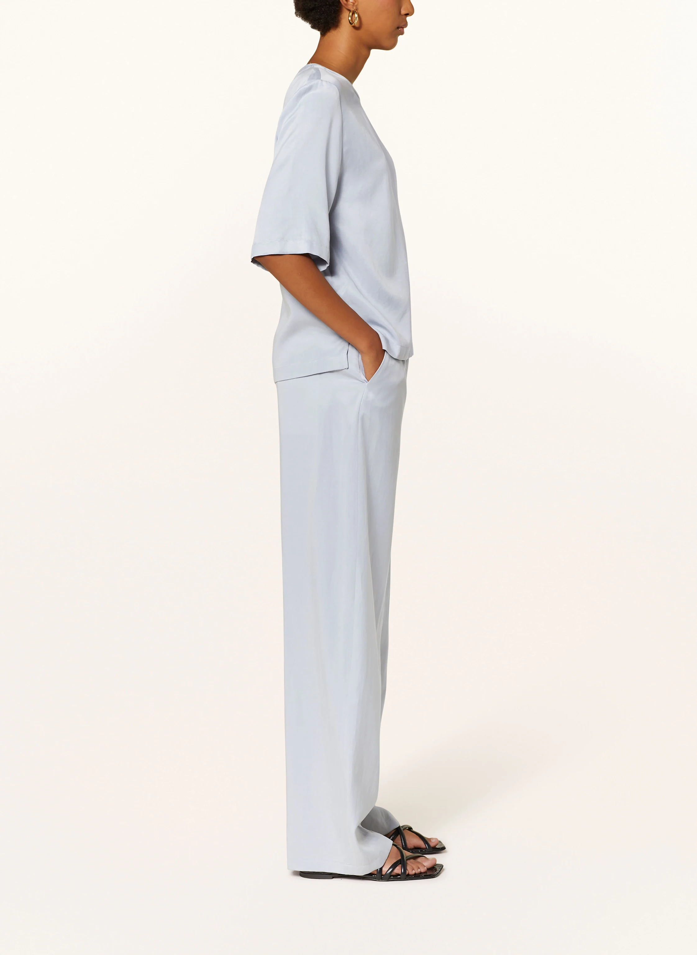 DRYKORN Marlenehose CONSIDER aus Satin