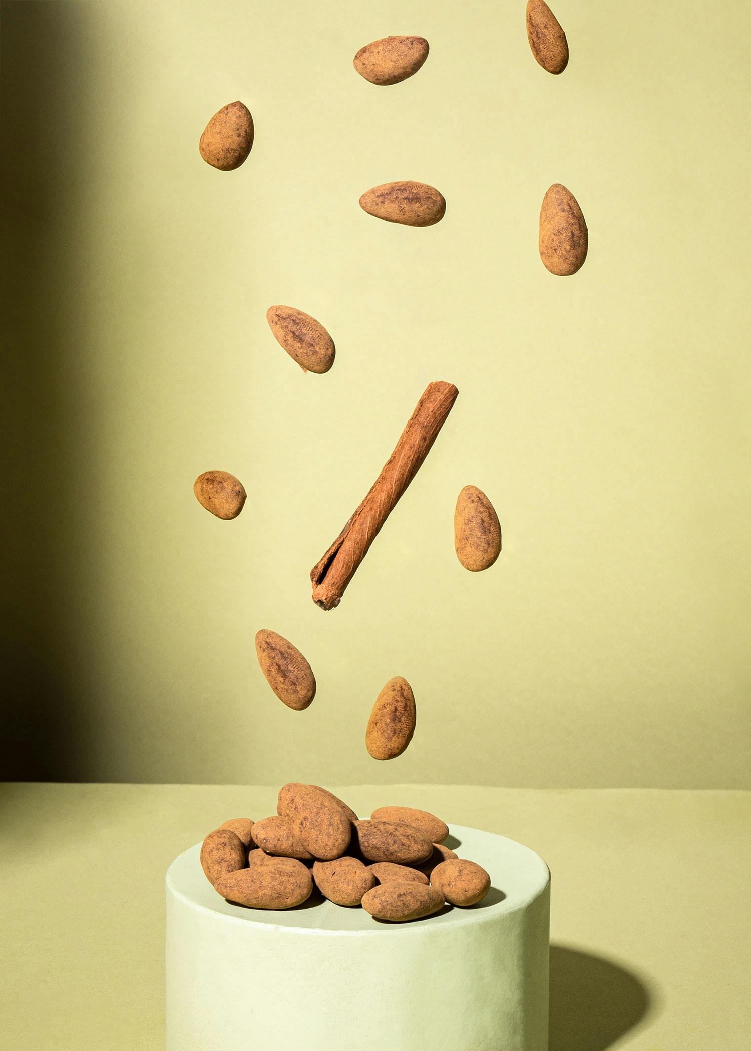 Skinny Dipped Mandeln in dunkler Schokolade mit Zimt 1 kg