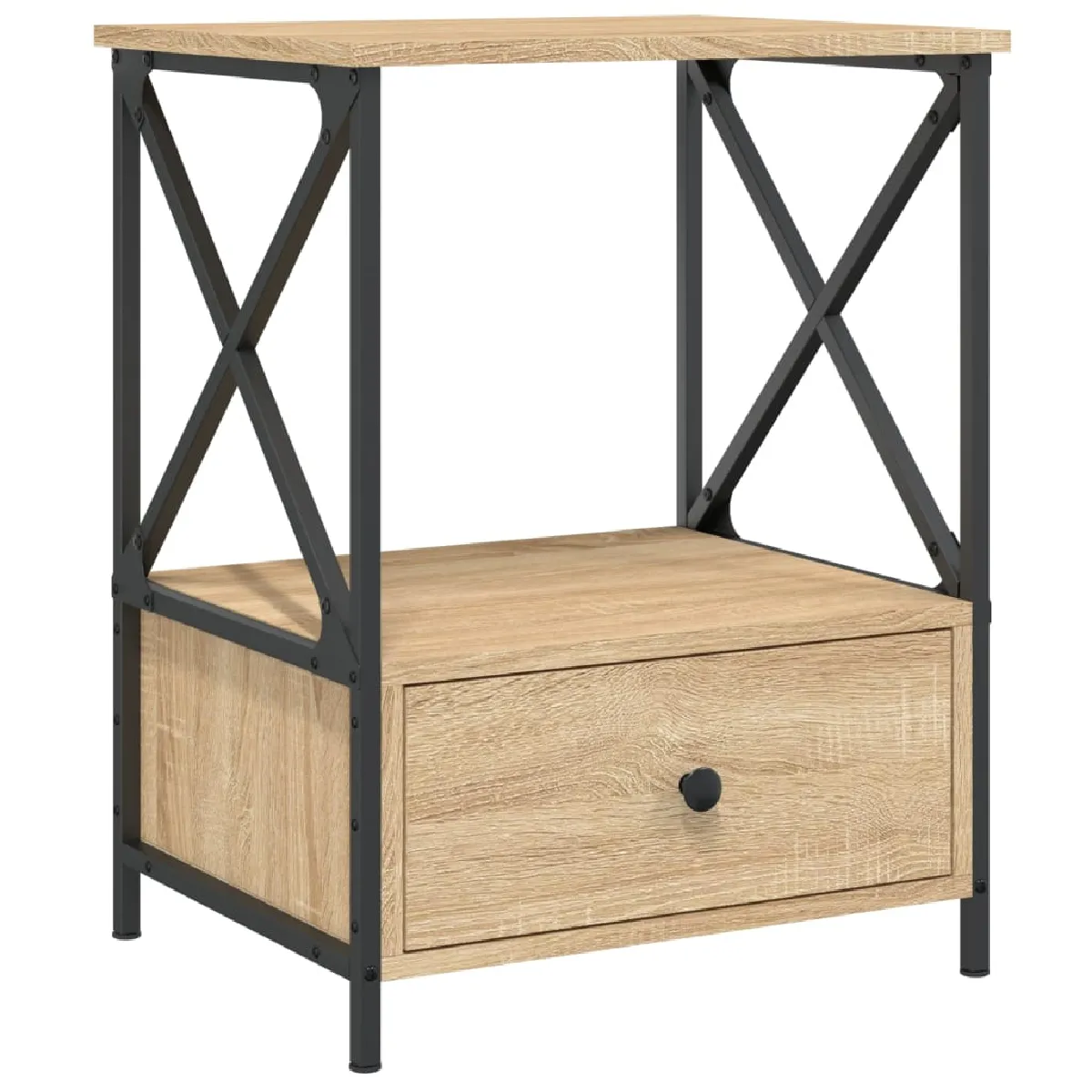 VIDAXL - Tables de Chevet 2 pcs