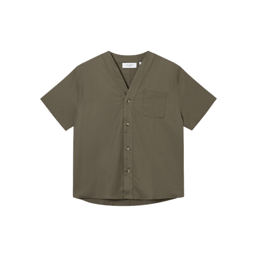 Les Deux Joshua Slugger Skjorte, Olive Night, M