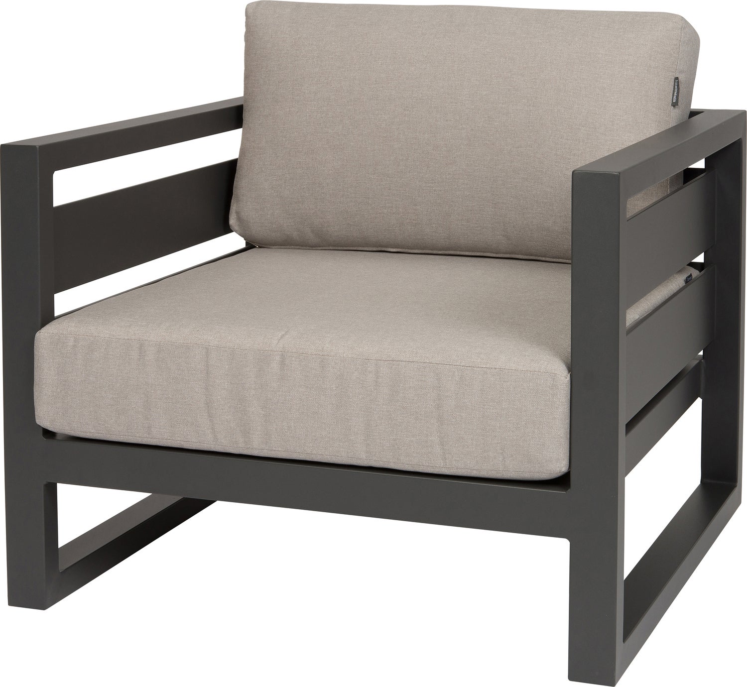 Intratuin loungestoel Norma antraciet
