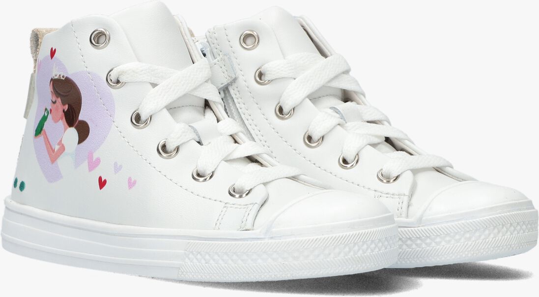 BUNNIESJR witte bunniesjr hoge sneaker frans ferm