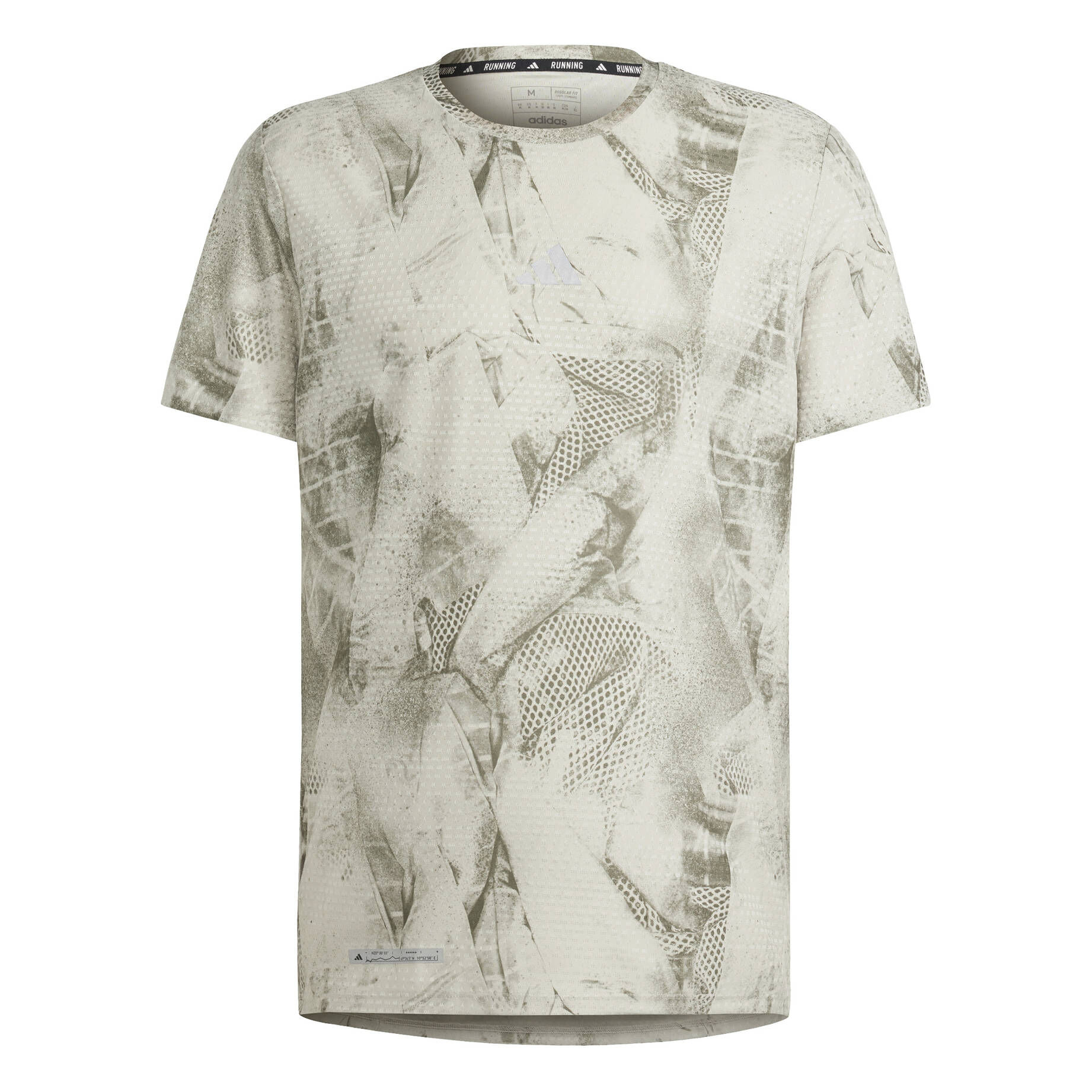 adidas Performance| Herren Laufshirt ULTIMATE AOP HR TEE M