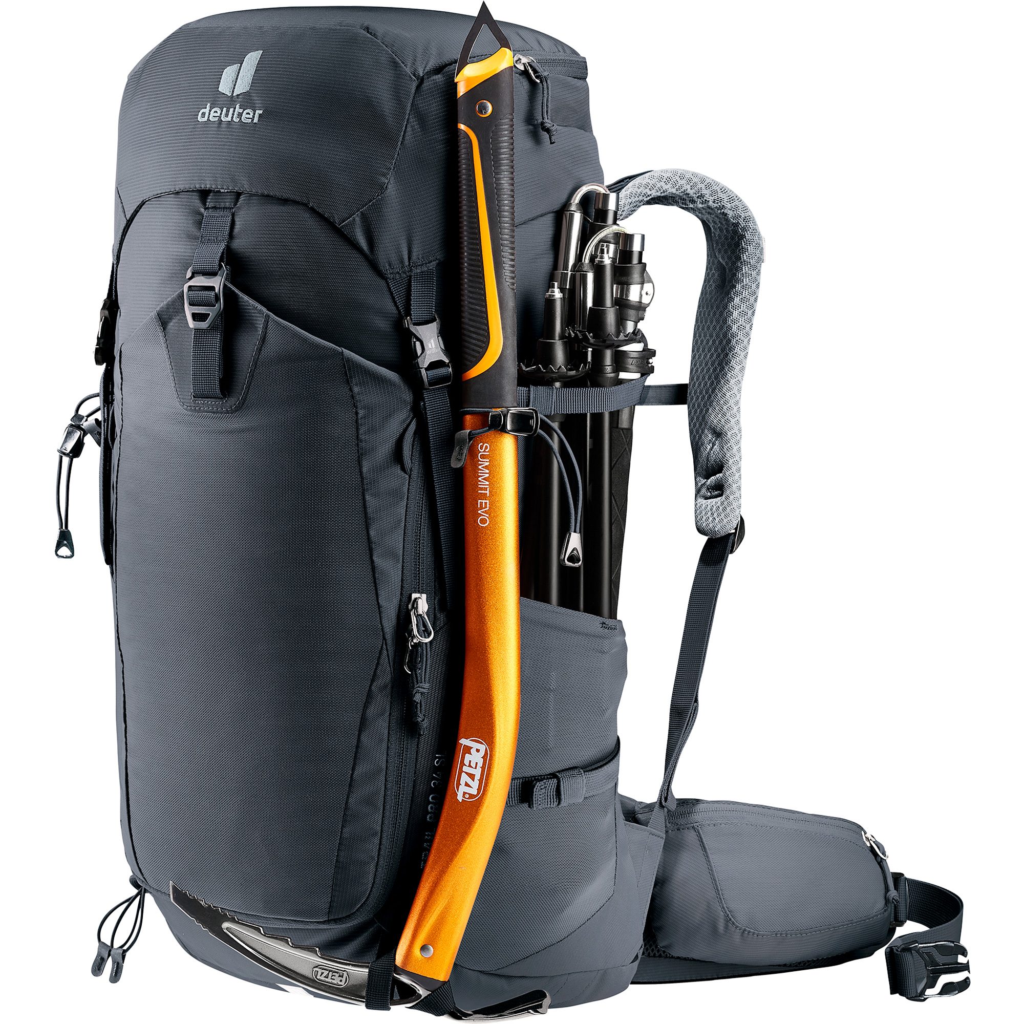 deuter Trail Pro 34l SL Trekkingrucksack Damen schwarz