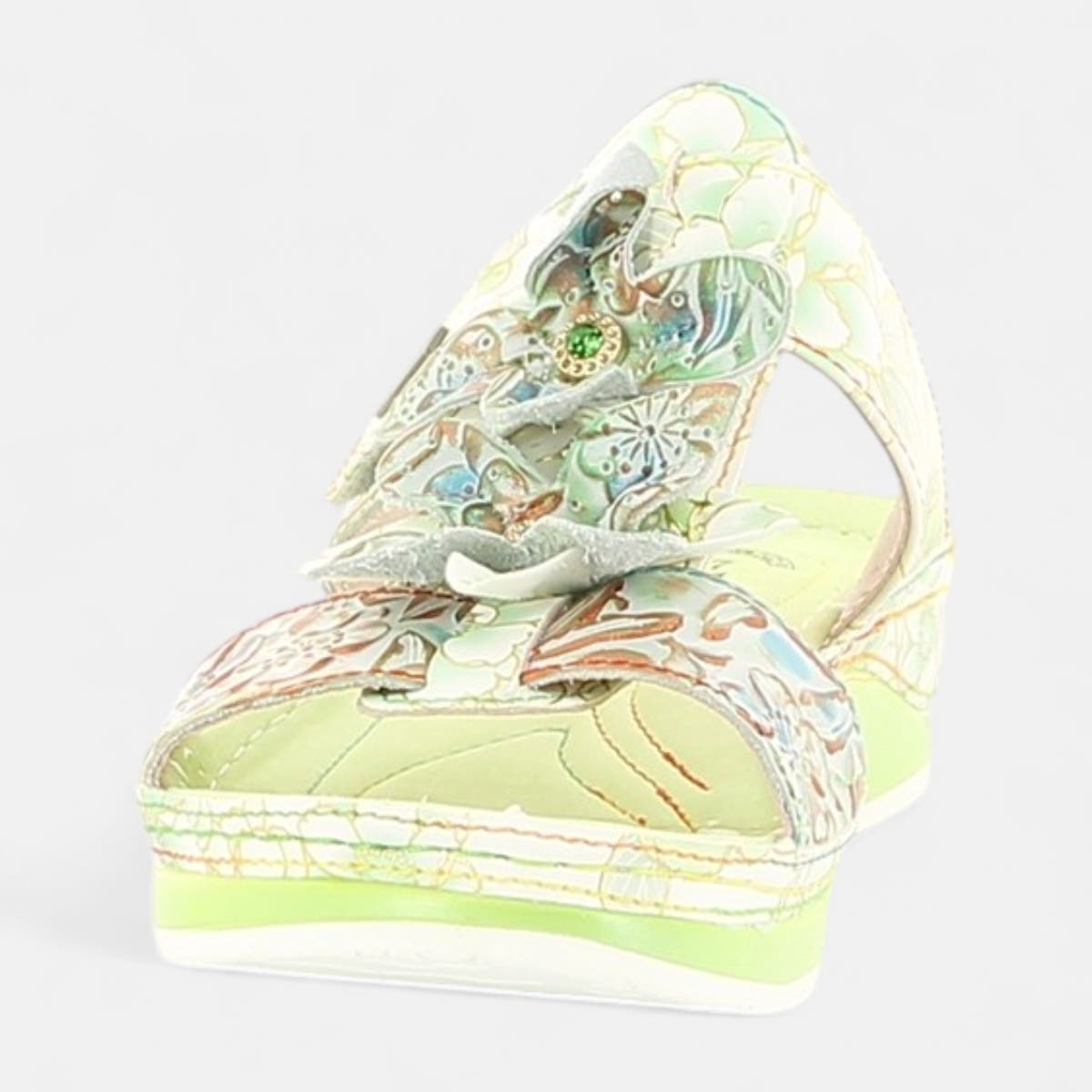 Sandales Femme vert clair