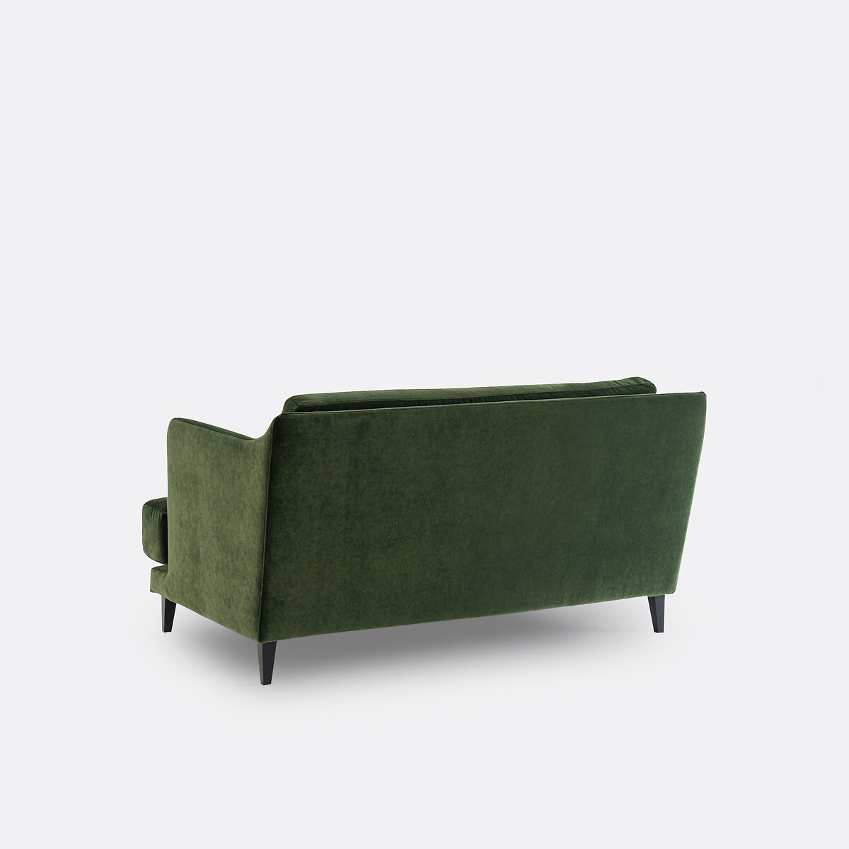LA REDOUTE INTERIEURS<br>Sofá compacto de 2 lugares, veludo, Monza
