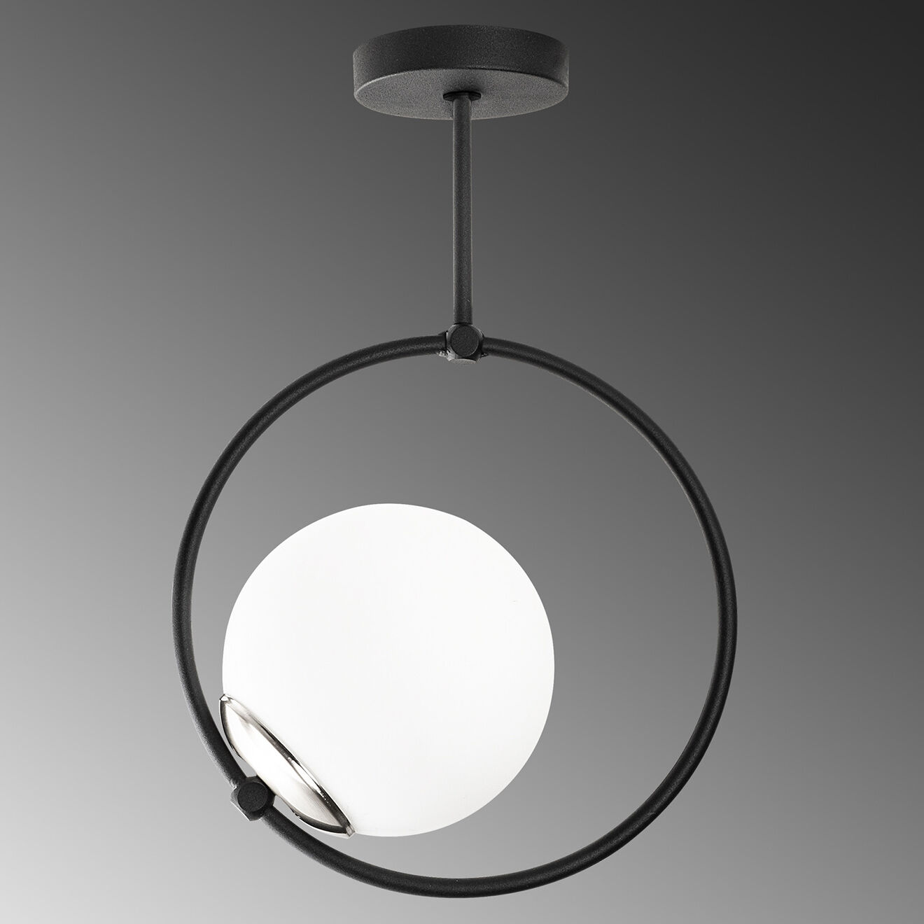 Opviq Suspension Dolunay noir/blanc - 26x15x39 cm