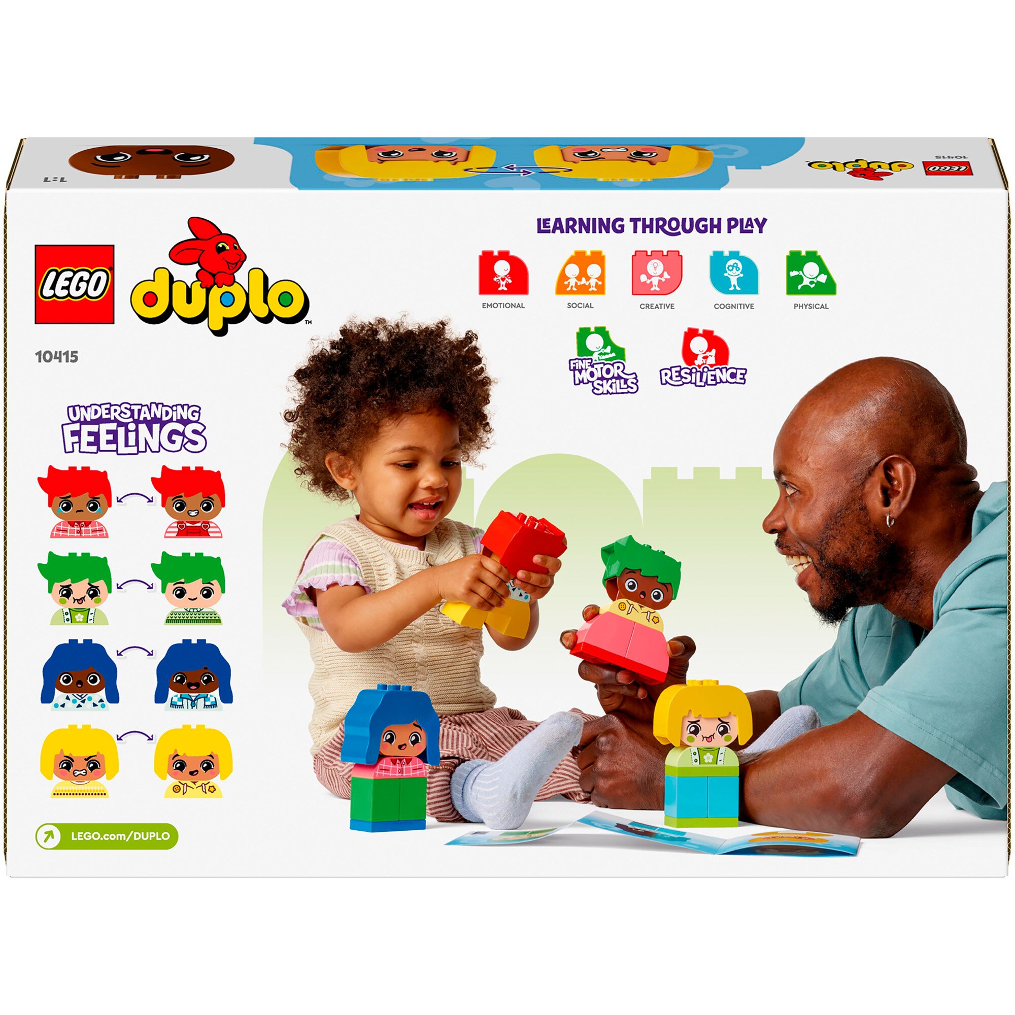 LEGO Konstruktionsspielzeug DUPLO Große Gefühle