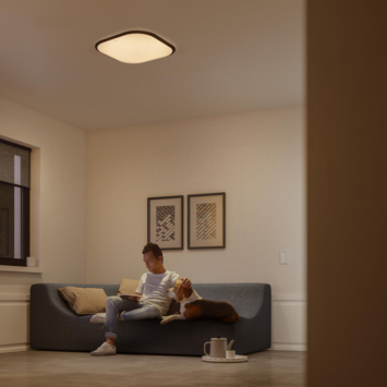 Philips plafondlamp Cavanal LED 27K SQ LED Wit 18W