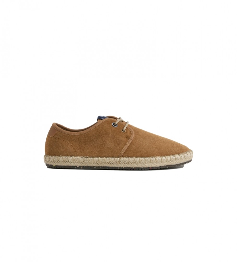 Tênis Pepe Jeans Tourist Classic de couro marrom