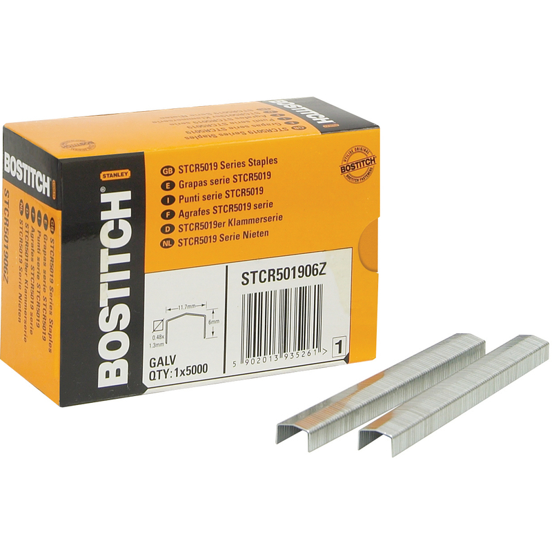 Bostitch Heftklammern STCR501906Z, 5000 Stück