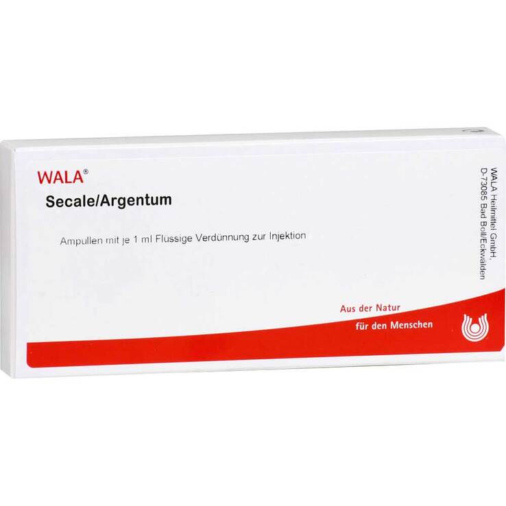 Secale Argentum Ampullen, 10X1 ml