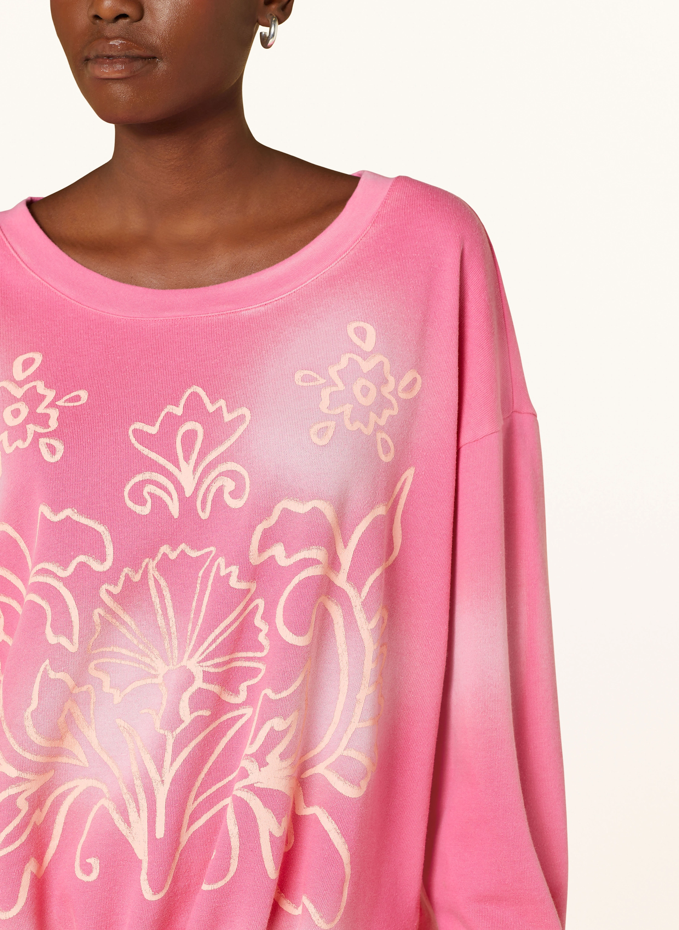 yippie hippie Oversized-Sweatshirt