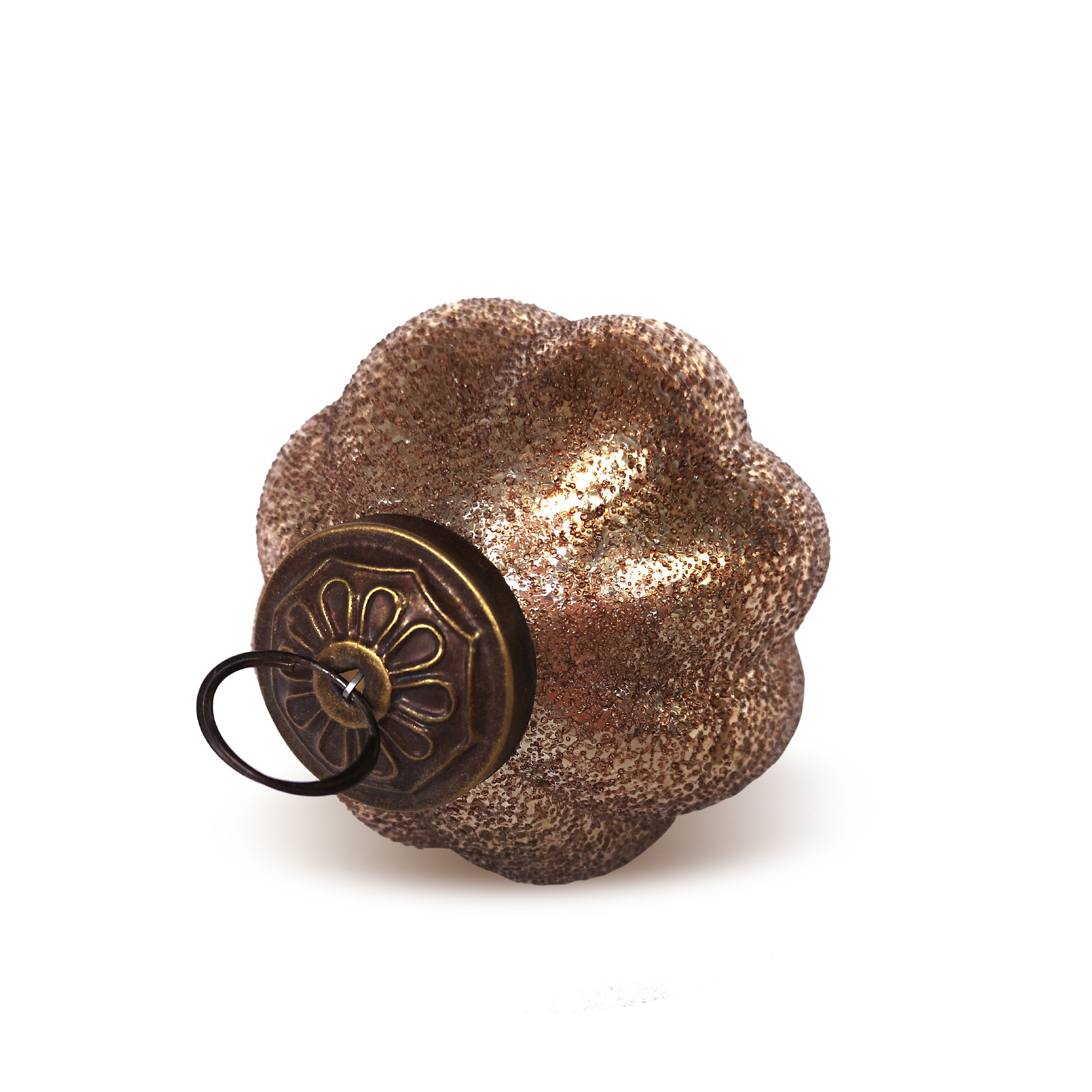 Anhänger Kugel, gold, Ø 8 cm, H 8 cm günstig bestellen