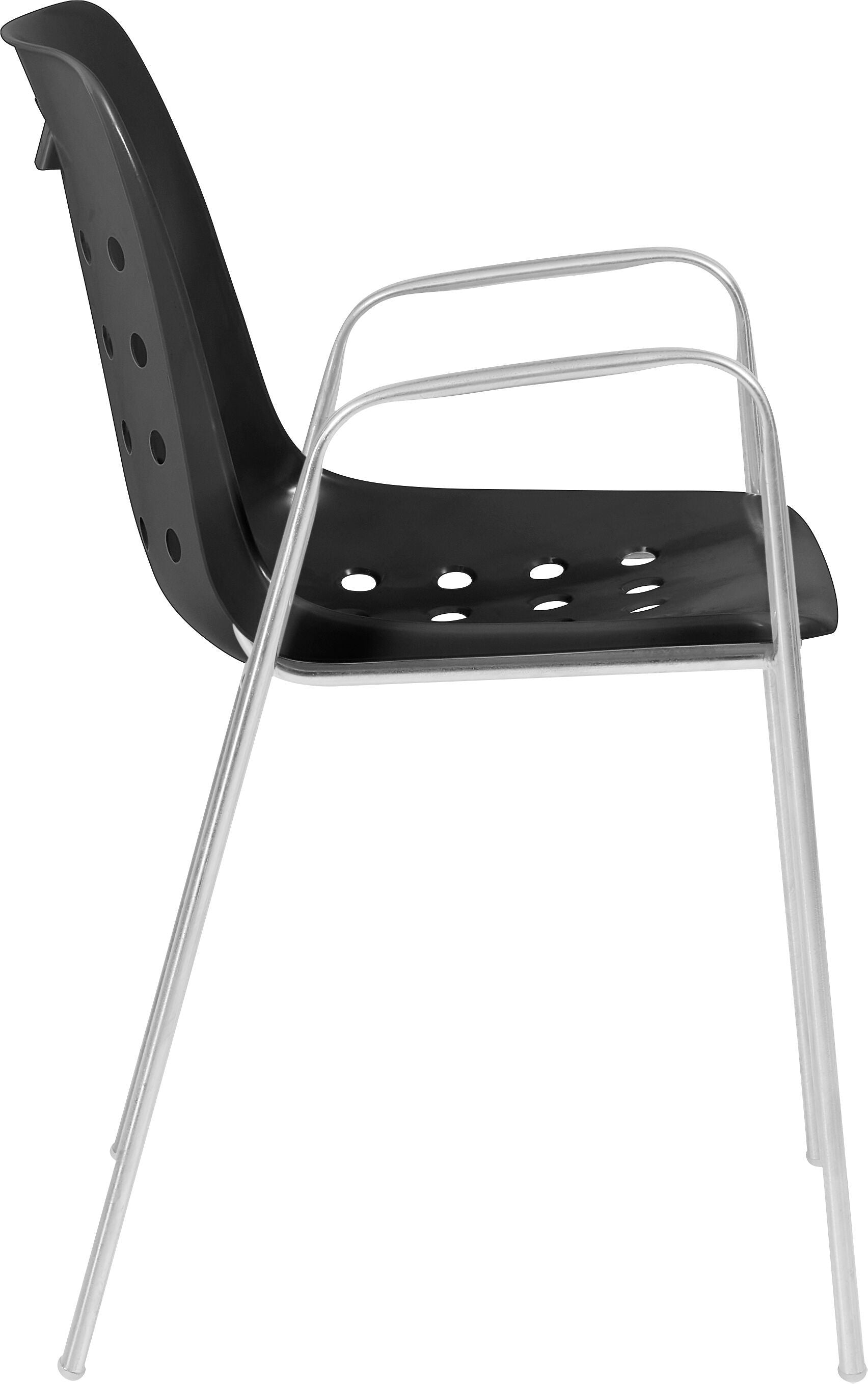 Schaffner BERMUDA Stuhl - Anthrazit / B: 55.0 cm x T: 63.0 cm x H: 79.0 cm