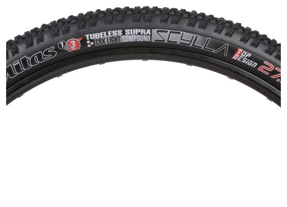 Pneu Mitas Scylla 27.5'' Tubeless Ready CRX Dual Supra Textra Noir