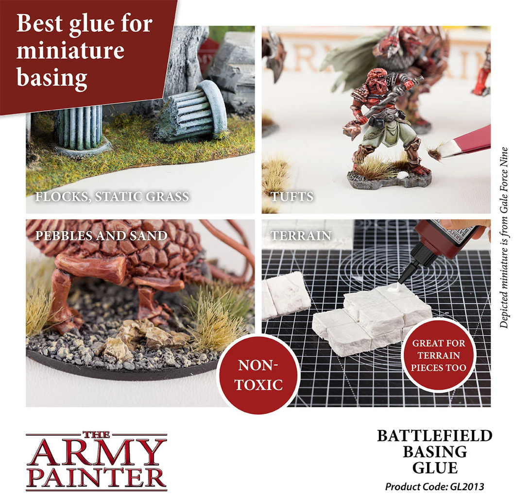The Army Painter  Battlefield Basing: Glue, 50 ml    Wasserlöslicher PVA Klebber