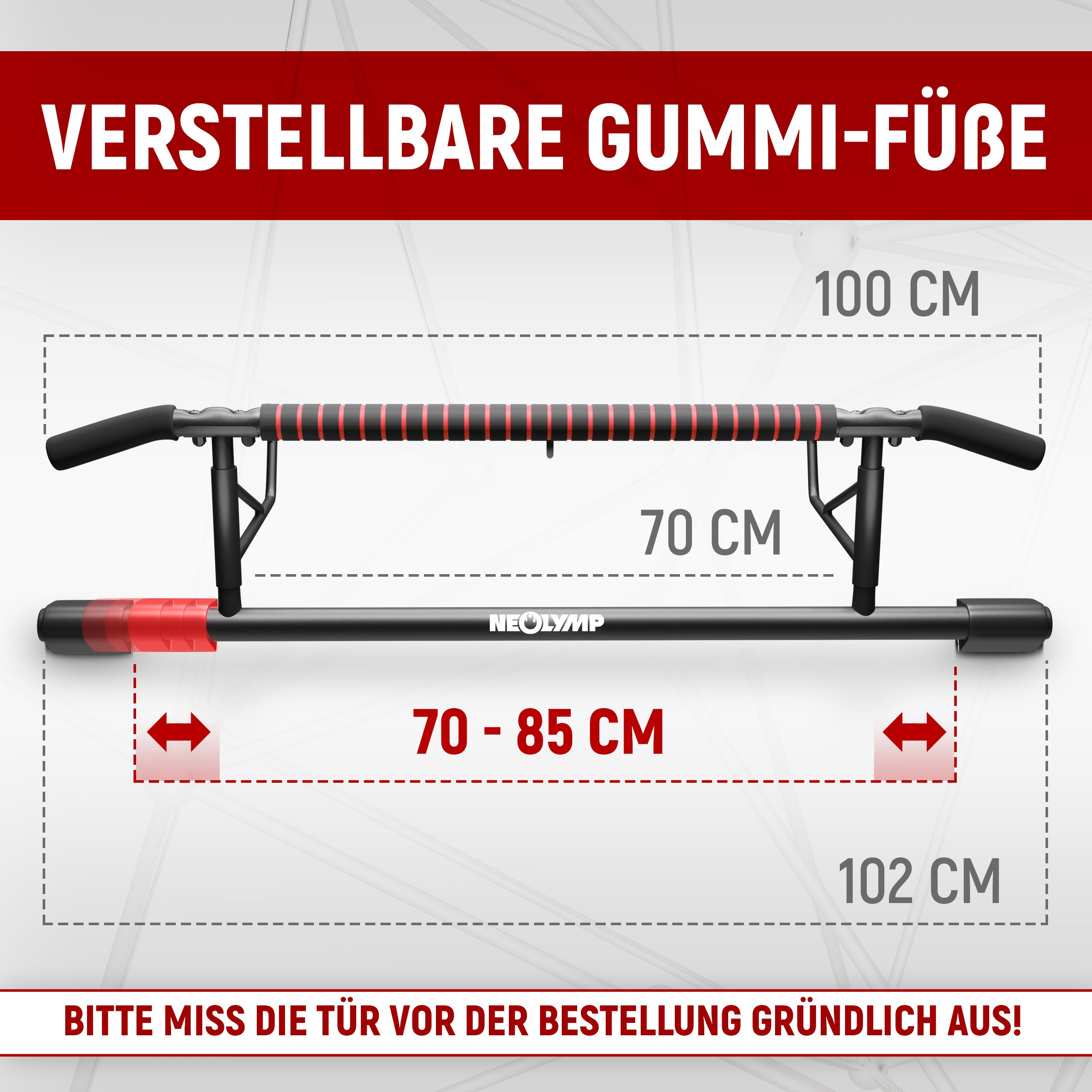 NEOLYMP Klimmzugstange Türrahmen