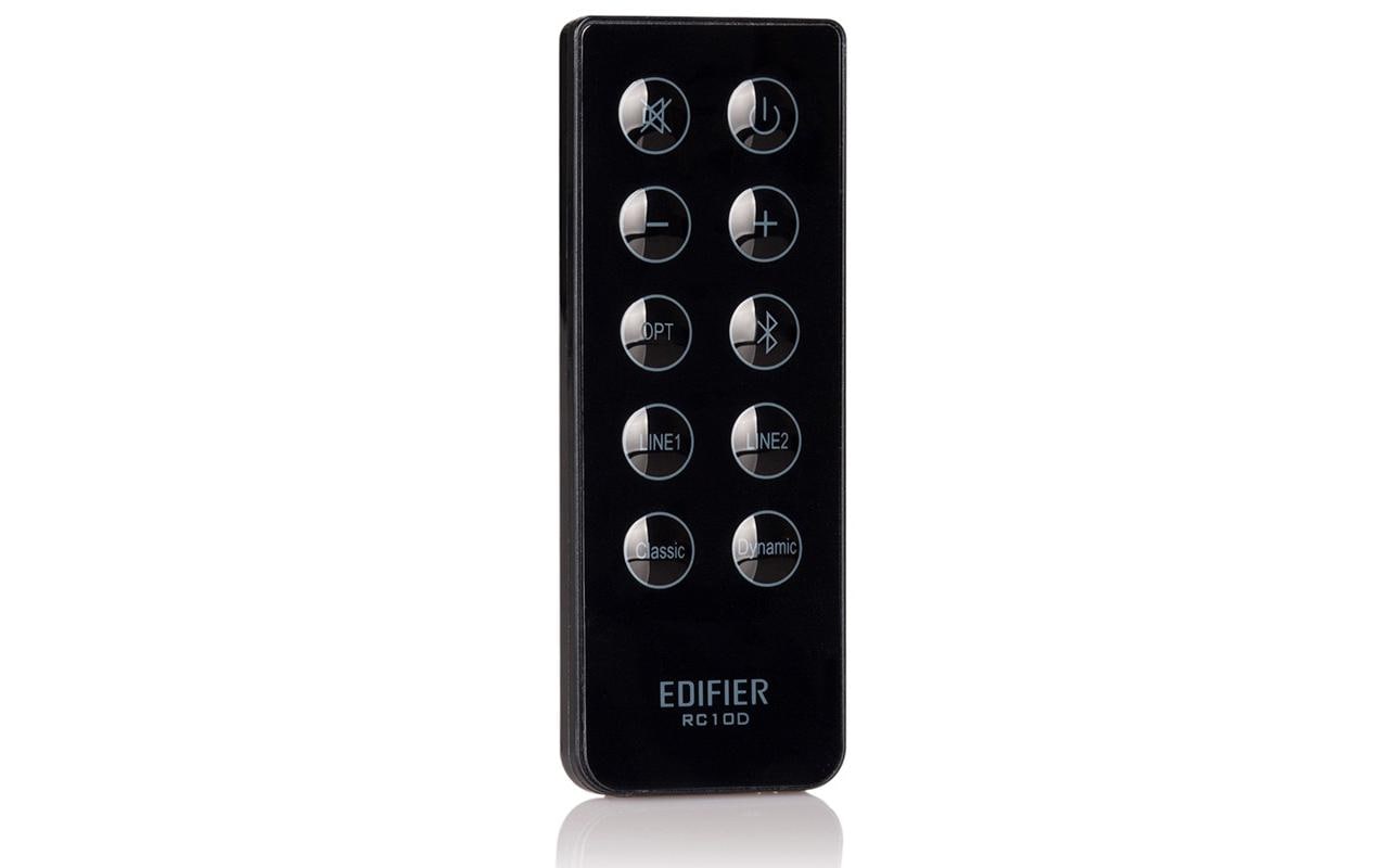 Regallautsprecher Paar R2000DB Schwarz<br>Aktive 2.0 Regallautsprecher mit 120 Watt Ausgangsleistung, Bluetooth, 2x Cinch- und 1x Optisch Eingängen