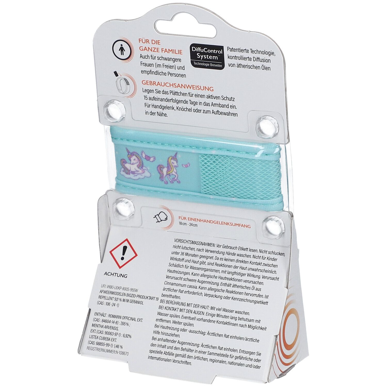 PARA KITO Anti-Mücken Armband Kids (Farbe nicht wählbar)