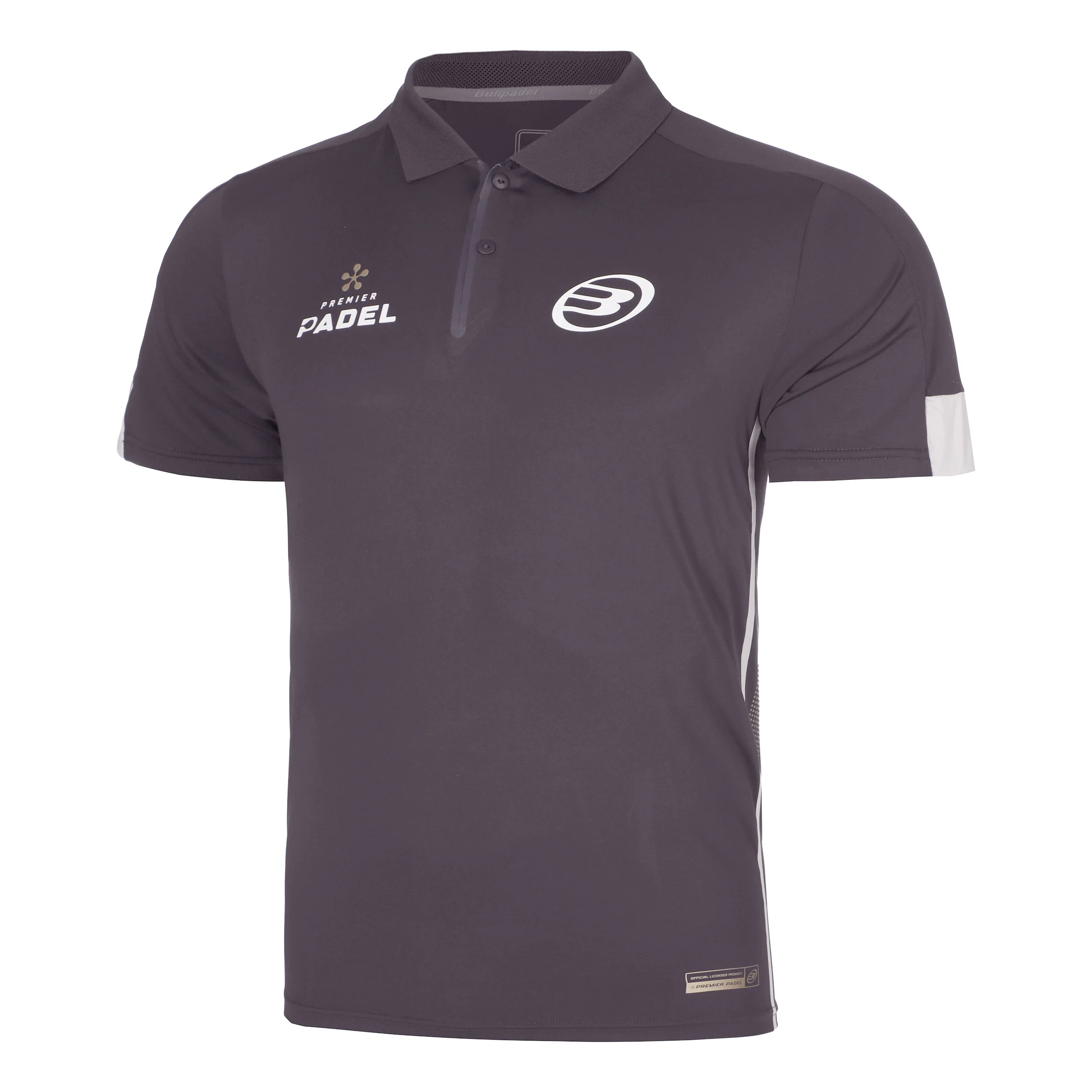 Bullpadel Bogue Polo Hommes - Gris Foncé