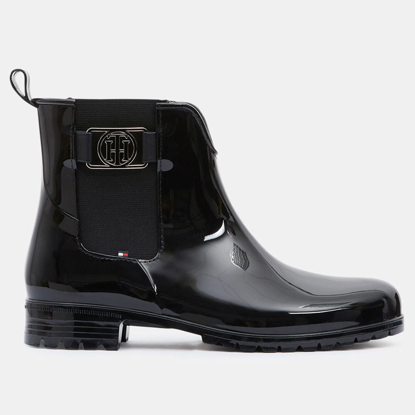 Tommy Hilfiger Bottines en Caoutchouc Hardware noires