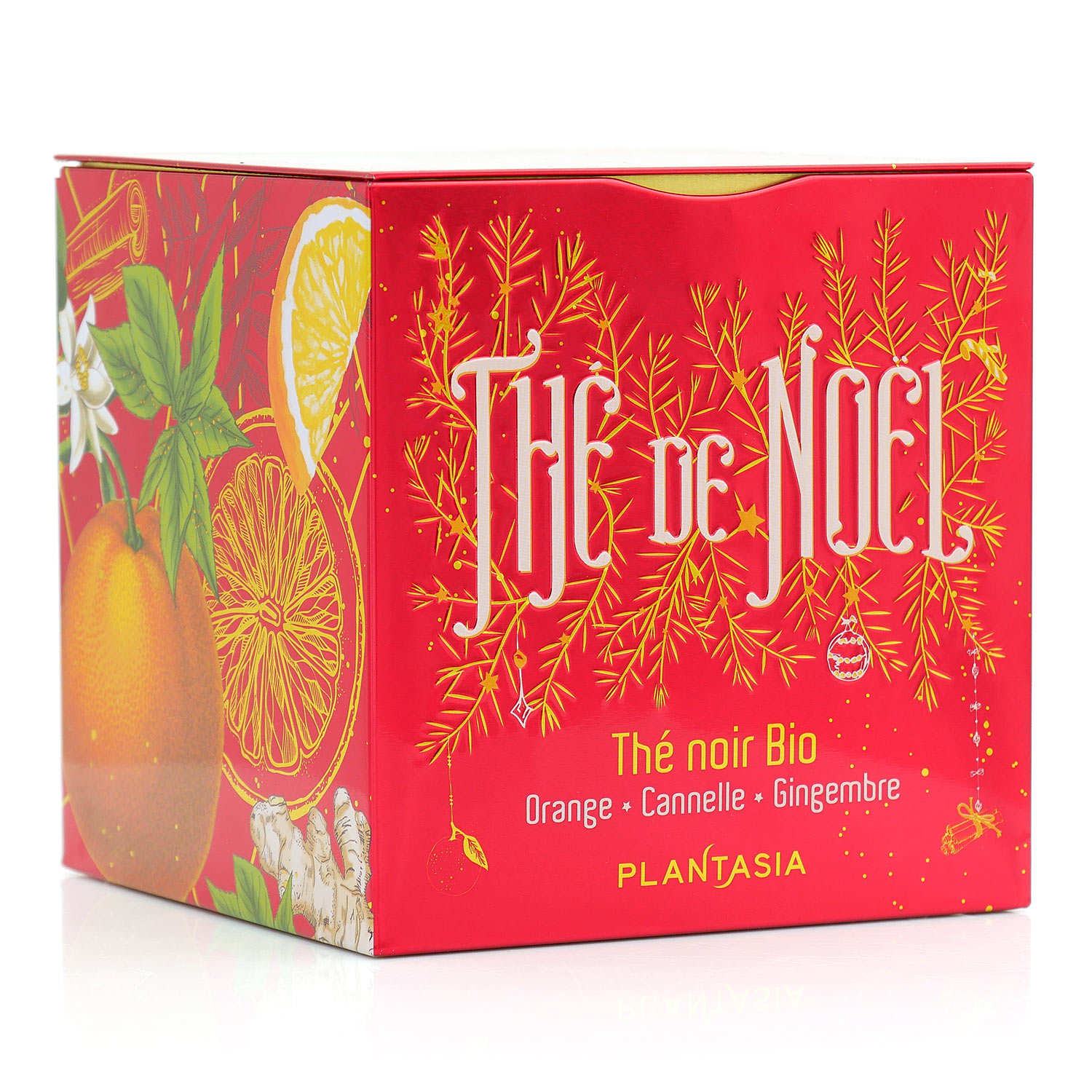 Thé de Noël bio - orange cannelle, gingembre