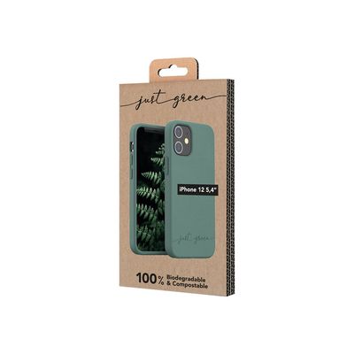 Just Green - coque de protection pour iPhone 12 mini - night green