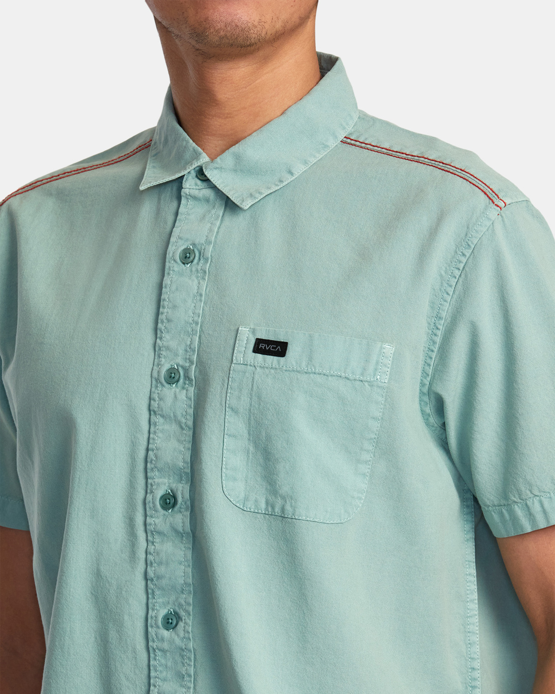 Rvca PTC Woven II Granite Green