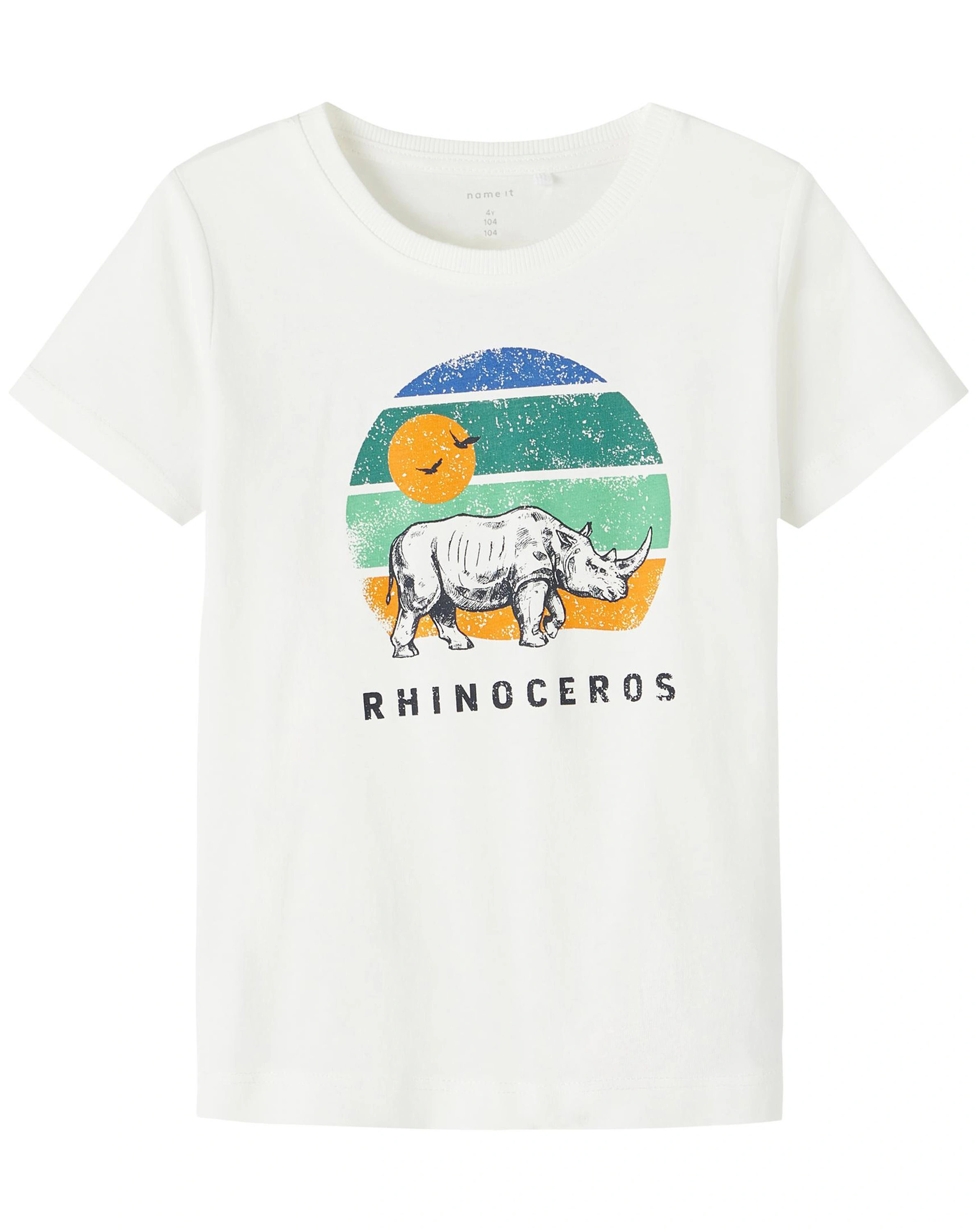 T-Shirt NMMBERT - RHINOCEROS in jet stream