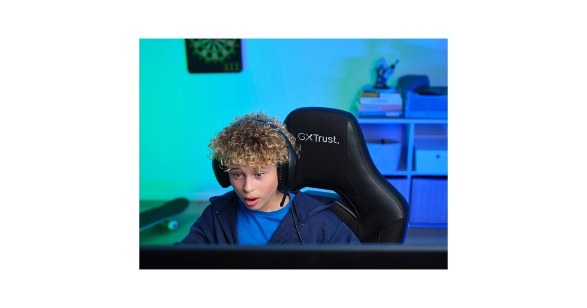 TrustGXT 703 Riye gamingstoel  (Zwart)