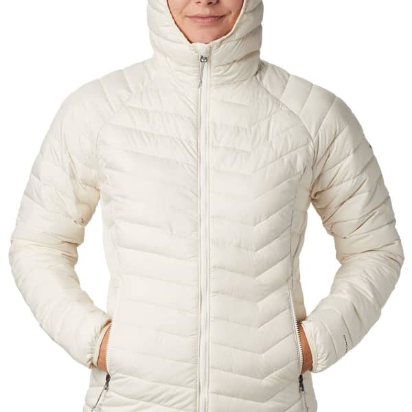 Doudoune randonnée COLUMBIA COLUMBIA POWDER LITE HOODED JKT W CHALK 20 CHALK
