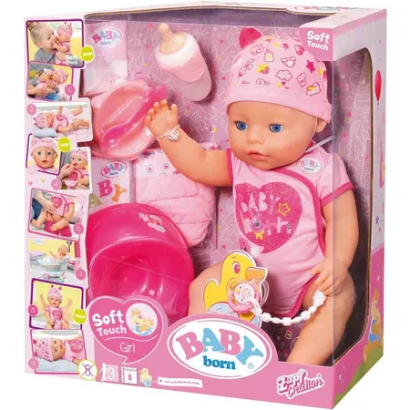 BABY born® Soft Touch Girl