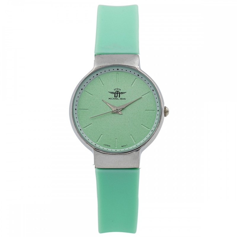 Montre Femme M. JOHN bracelet Silicone Vert