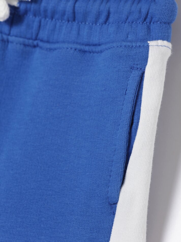 Conjunto de 2 bermudas, lisas e com listra lateral - Cinza Mesclado
