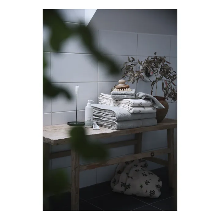 garbo&friends Serviette de bain en coton | Vert pâle