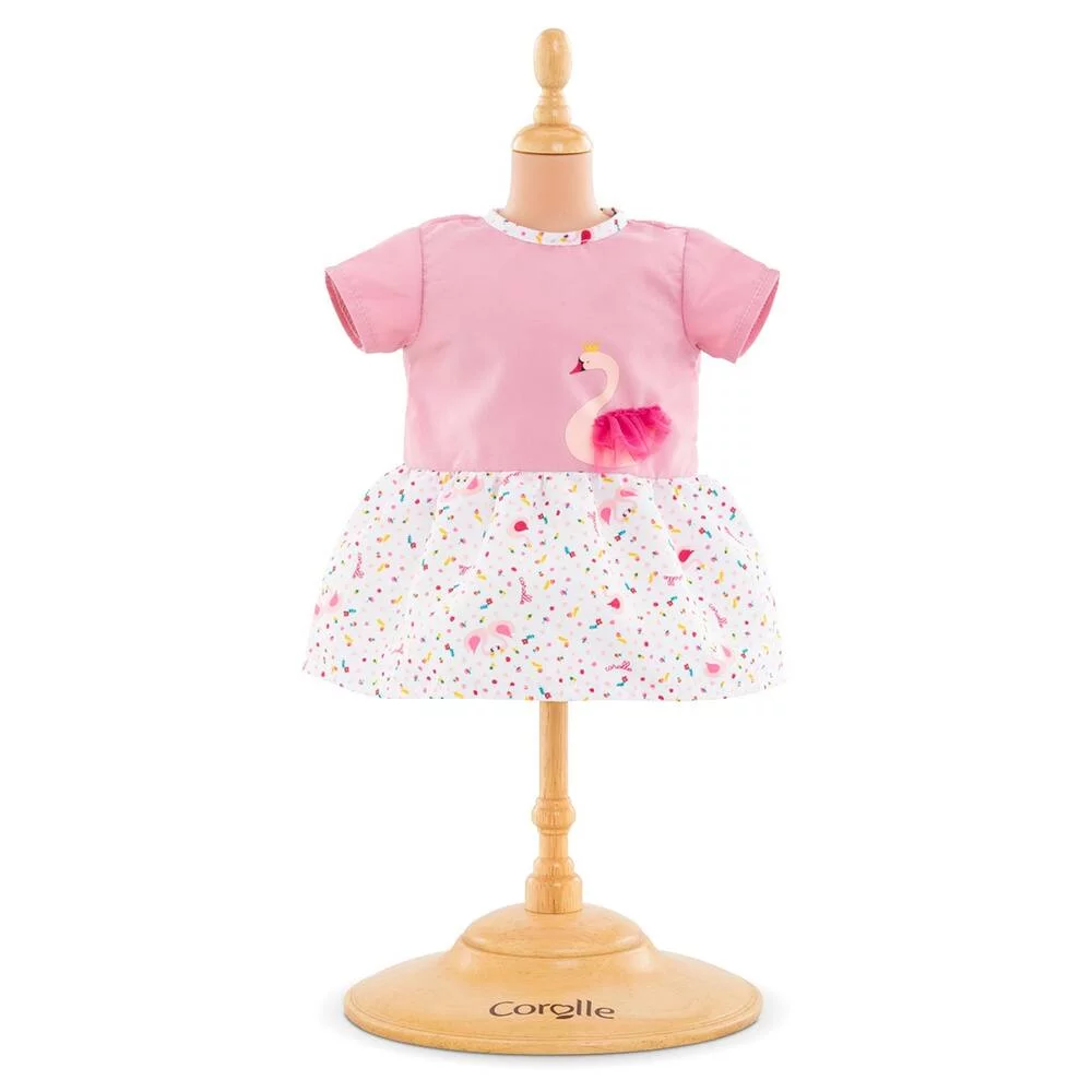 ROBE CYGNES DE TENDRESSE 36 CM COROLLE VETEMENTS