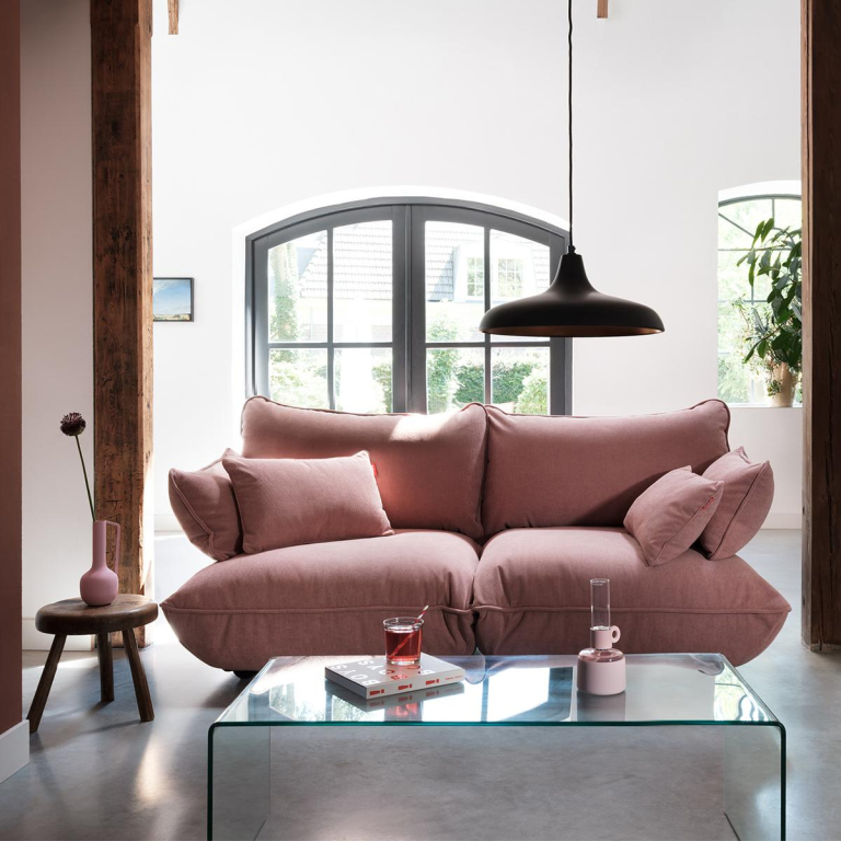 Fatboy Sumo armleuning recycled bouclé Creme